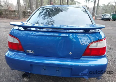 2002 Subaru Impreza Wrx from USA, damaged, VIN JF1GD29692G520719